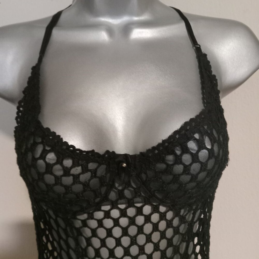 Net Mesh Midi Over Dress